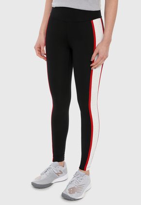 Leggings Negro-Blanco-Rojo New Balance NB Lifestyle