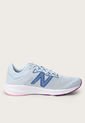 Tenis Running Celeste-Blanco-Violeta New Balance Draft v2 de New Balance