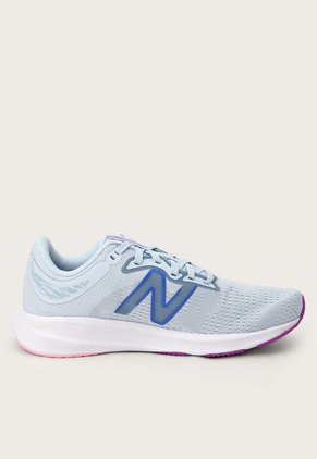 Tenis Running Celeste-Blanco-Violeta New Balance Draft v2
