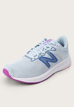 Tenis Running Celeste-Blanco-Violeta New Balance Draft v2