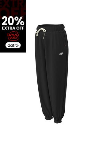 Pantalon Casual New Balance Original Athletics Negro Mujer New Balance