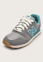 Tenis Lifestyle Gris-Turquesa-Blanco New Balance 373 de New Balance