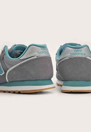 Tenis Lifestyle Gris-Turquesa-Blanco New Balance 373