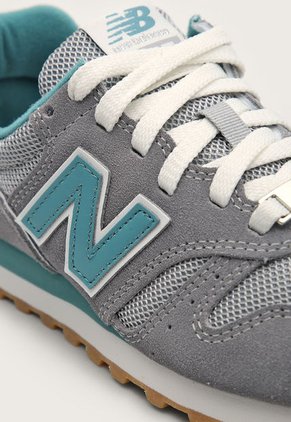Tenis Lifestyle Gris-Turquesa-Blanco New Balance 373