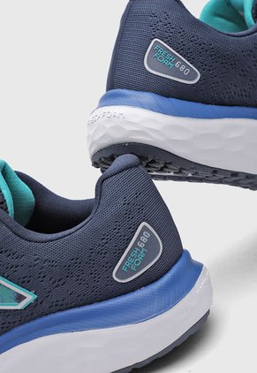Tenis Running Azul-Blanco New Balance Fresh Foam 680v7