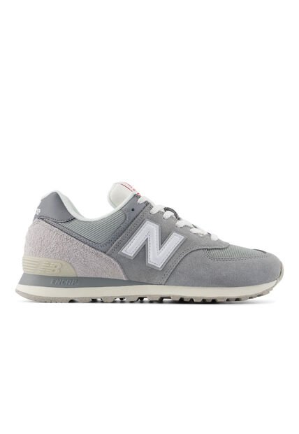 Tenis New Balance 574 Hombre-Gris/Blanco