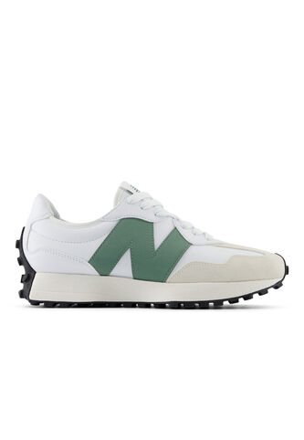 Tenis New Balance 327 Hombre-Blanco/Verde New Balance