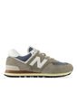 Tenis New Balance 574 Hombre-Gris/Azul de New Balance
