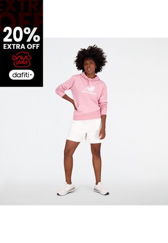 Chaqueta Deportiva New Balance Essentials Rosa Para Mujer New Balance