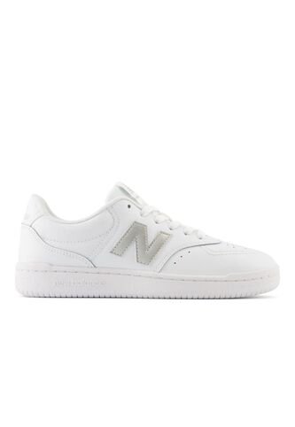 Tenis New Balance Bb80 Mujer-Blanco/Gris New Balance