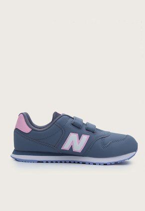 Tenis Lifestyle Azul-Rosa-Blanco New Balance Kids 500