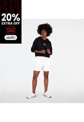 Chaqueta Deportiva Marca New Balance Essentials Negro Mujer New Balance