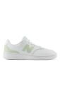 Tenis New Balance Bb80 Mujer-Blanco/Verde de New Balance