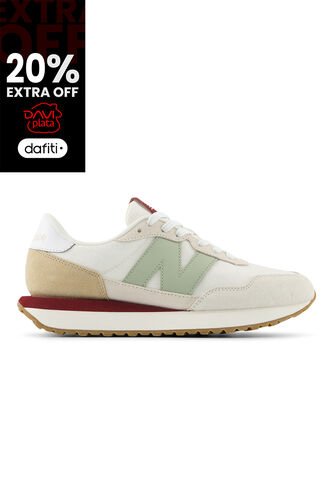Tenis Deportivo New Balance Originales 237 Blanco Para Mujer New Balance