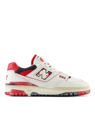 Tenis New Balance 550-Blanco/Rojo New Balance