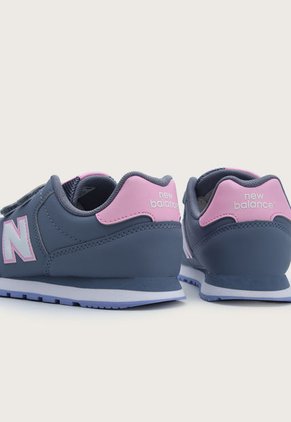 Tenis Lifestyle Azul-Rosa-Blanco New Balance Kids 500
