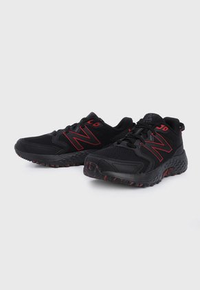 Tenis Trail Running Negro-Rojo New Balance 410