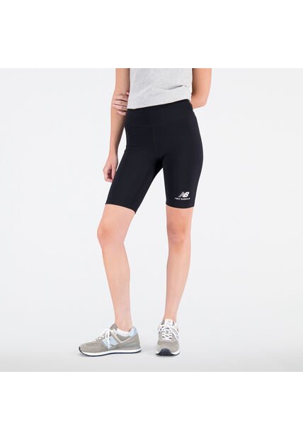 Pantaloneta New Balance Original Essentials Negro Para Mujer