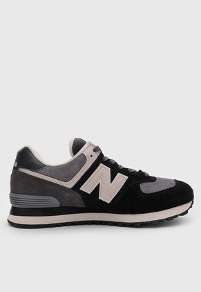 Tenis Lifestyle new balance 574 Negro
