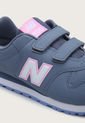 Tenis Lifestyle Azul-Rosa-Blanco New Balance Kids 500 de New Balance