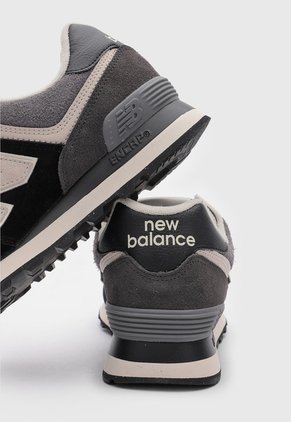 Tenis Lifestyle new balance 574 Negro