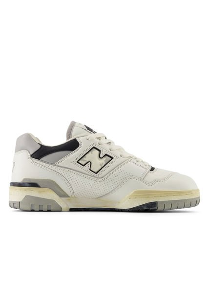 Tenis Deportivos New Balance Original 550 Blanco/Gris Hombre