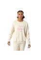 Sueter New Balance Celebrate Fleece Para Mujer-Beige de New Balance