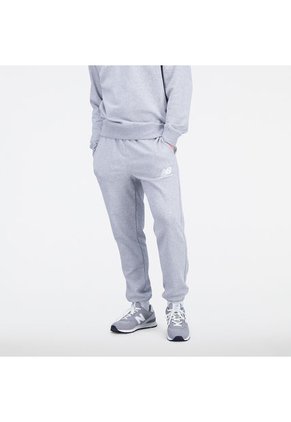 Pantalon Casual New Balance Original Essentials Gris Hombre