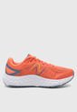 Tenis Running Naranja Neón- Azul Grisáceo New Balance Fresh Foam X Evoz v3 de New Balance