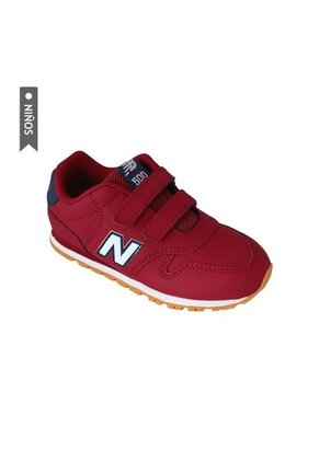 Tenis New Balance 500 Niño-Rojo/Blanco