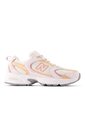 Tenis New Balance 530 Mujer-Blanco/Naranja de New Balance