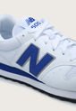 Tenis Lifestyle Blanco-Azul Royal-Negro New Balance 500 de New Balance