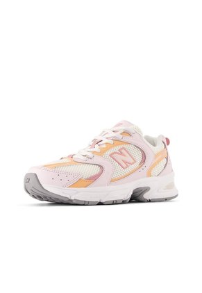 Tenis New Balance 530 Mujer-Blanco/Naranja
