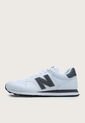 Tenis Lifestyle Blanco-Gris New Balance 500 de New Balance
