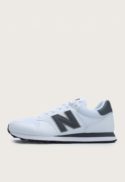 Tenis Lifestyle Blanco-Gris New Balance 500