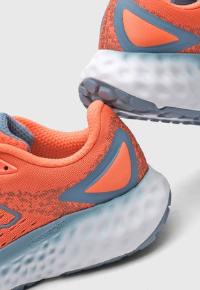 Tenis Running Naranja Neón- Azul Grisáceo New Balance Fresh Foam X Evoz v3
