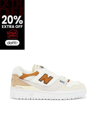 Tenis Deportivos New Balance Original 550 Beige  Mujer New Balance