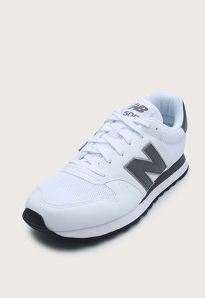 Tenis Lifestyle Blanco-Gris New Balance 500