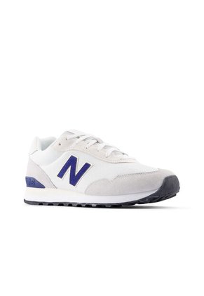 Tenis New Balance 515 Hombre-Blanco/Azul