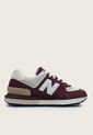 Tenis Lifestyle Borgoña-Marfil-Mostaza New Balance 574 de New Balance