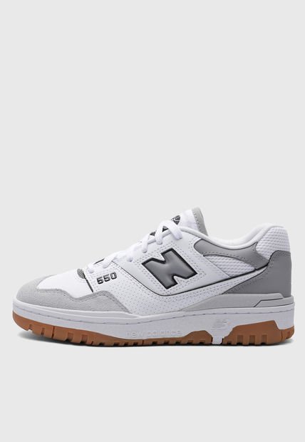 Tenis Lifestyle Blanco-Gris New Balance 550
