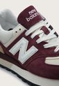 Tenis Lifestyle Borgoña-Marfil-Mostaza New Balance 574 de New Balance