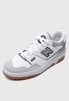 Tenis Lifestyle Blanco-Gris New Balance 550