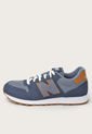 Tenis Lifestyle Azul-Ocre-Blanco New Balance 500 de New Balance