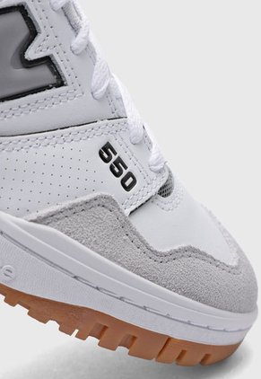 Tenis Lifestyle Blanco-Gris New Balance 550
