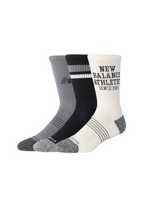 Unisex Active Graphic Crew Socks 3 Pack New Balance LAS35111-AS