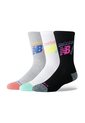 Unisex Active Graphic Crew Socks 3 Pack New Balance LAS35111-AS3 de New Balance