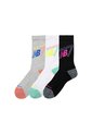 Unisex Active Graphic Crew Socks 3 Pack New Balance LAS35111-AS3 de New Balance