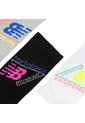 Unisex Active Graphic Crew Socks 3 Pack New Balance LAS35111-AS3 de New Balance
