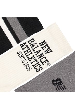 Unisex Active Graphic Crew Socks 3 Pack New Balance LAS35111-AS